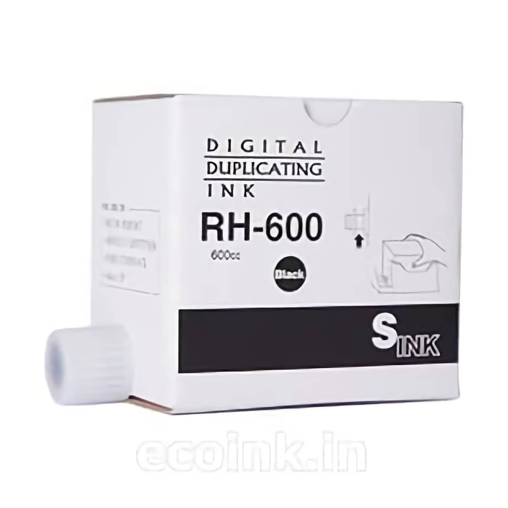 リコー Ricoh サテリオ インキ タイプ 400 RH-600 600ml 5本 青 印刷機汎用インク