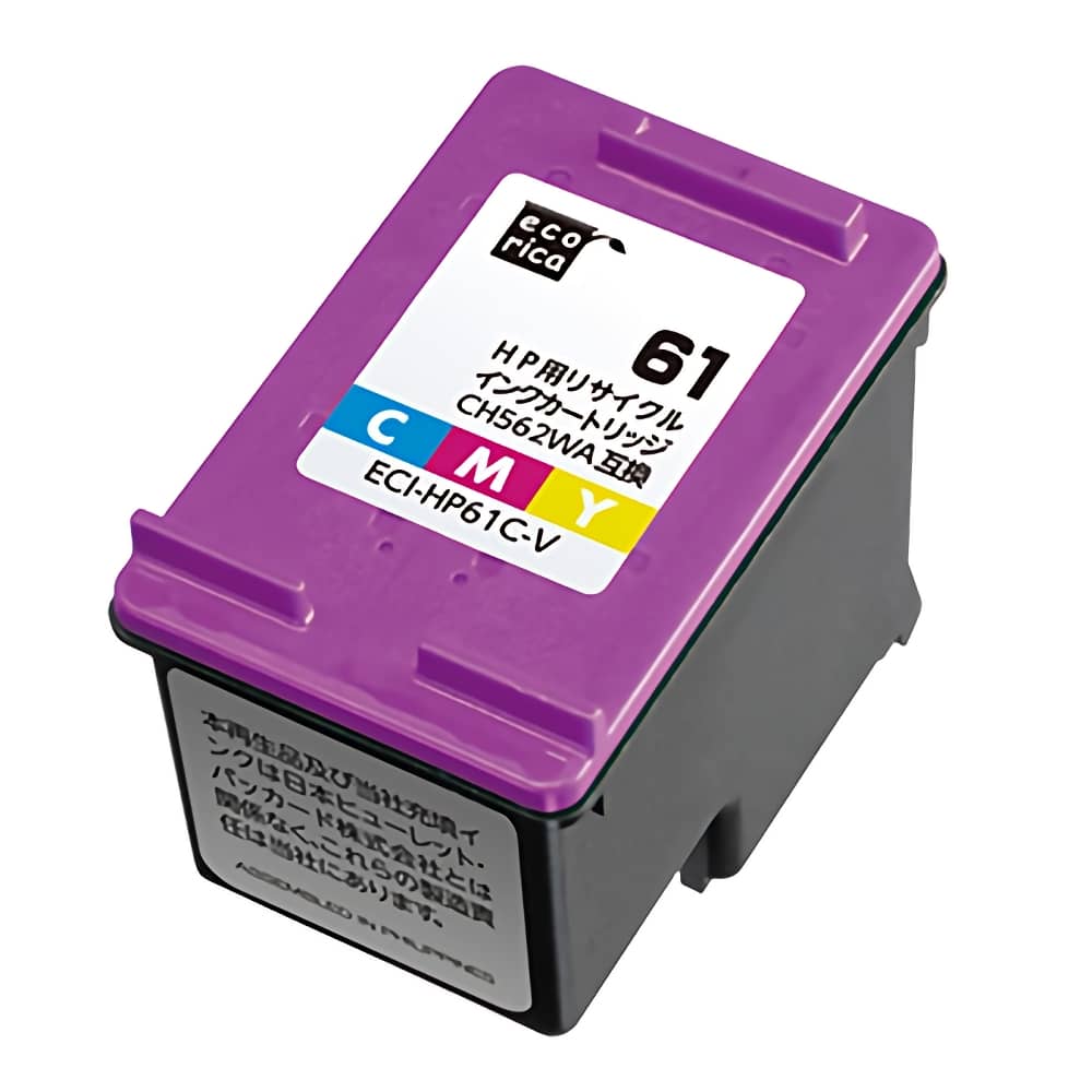 激安価格 HP61 CH562WA カラー ECI-HP61C-V インクジェット