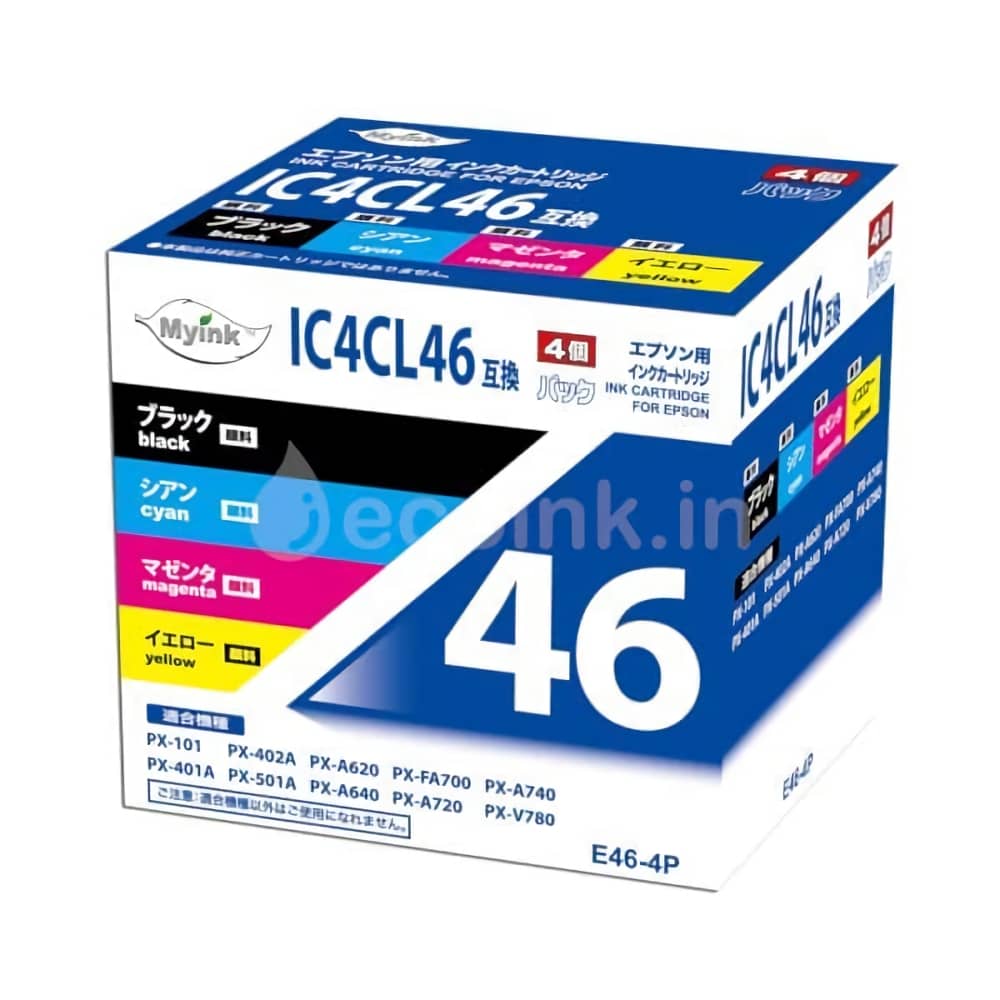 激安価格 IC4CL46 4色セット 互換インクカートリッジ サッカーボール