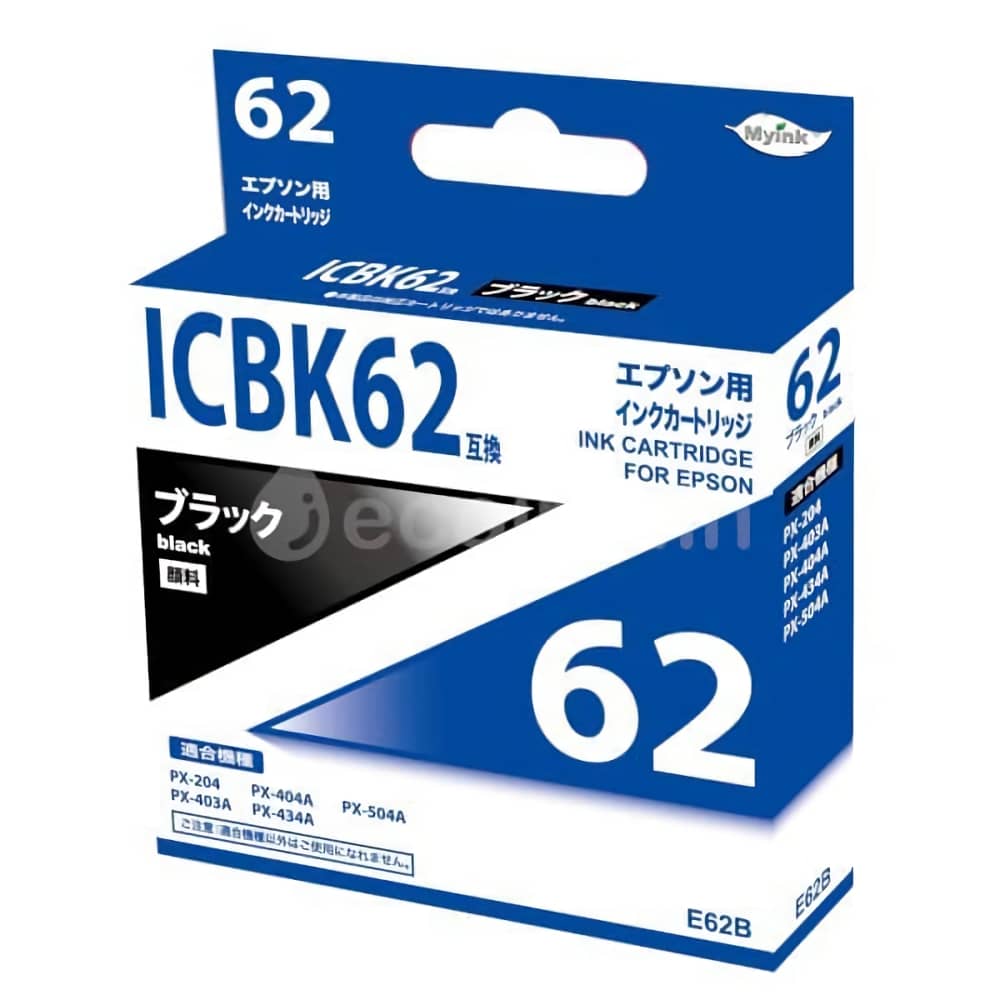 ICBK62 ブラック 互換インクカートリッジ