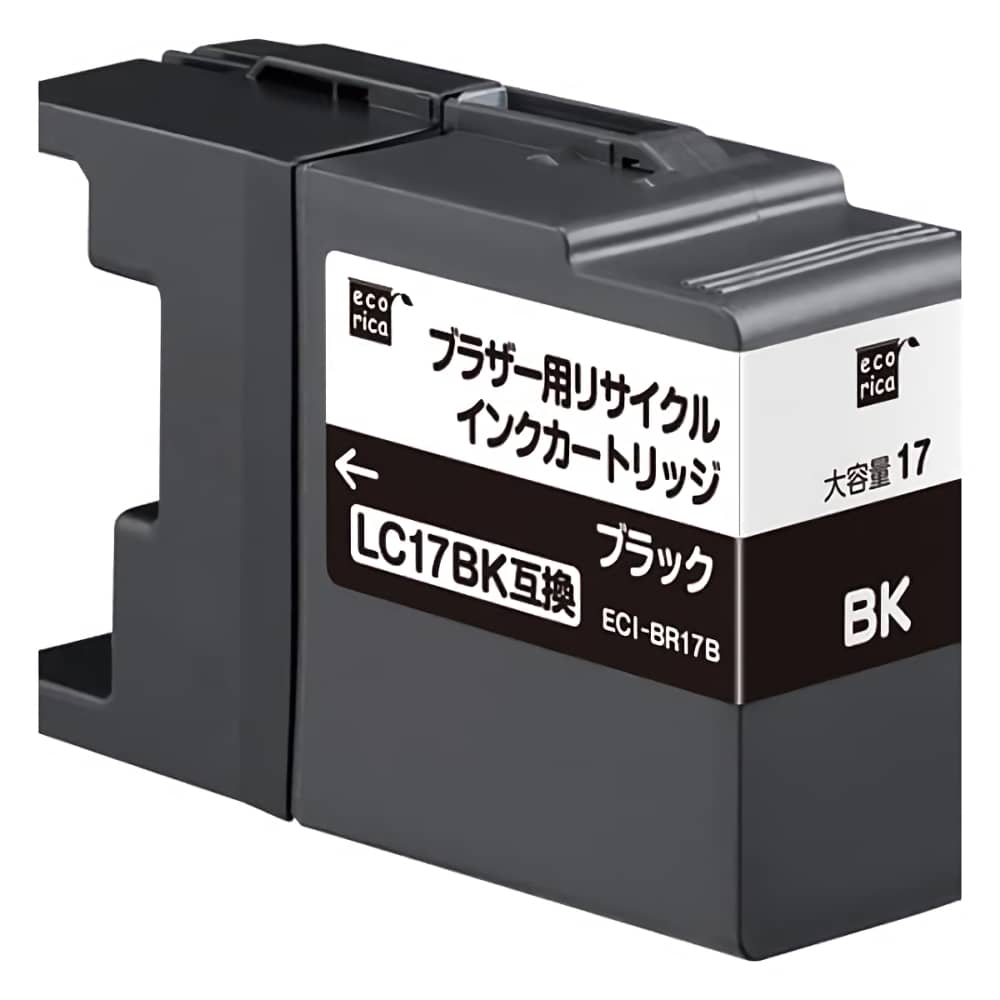 激安価格 LC17BK ブラック ECI-BR17B インクジェットリサイクルインク