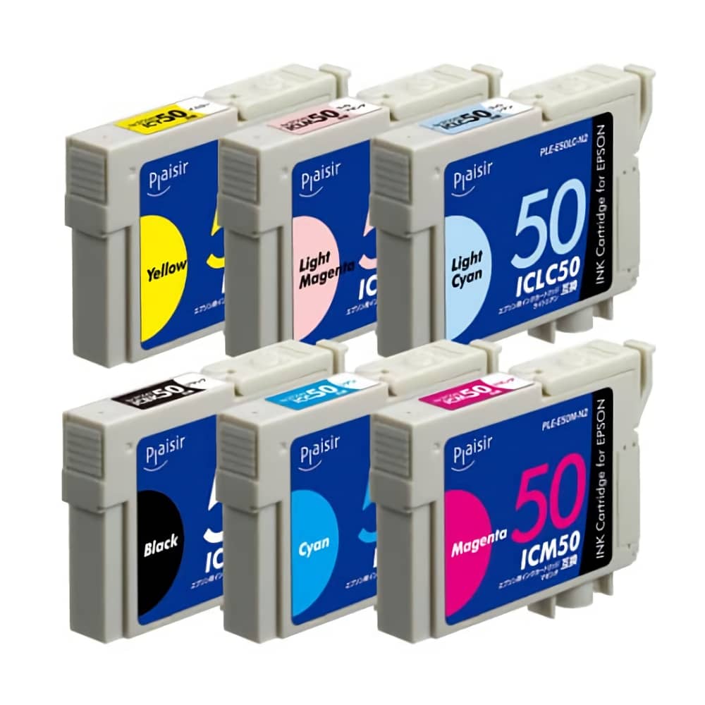 激安価格 IC6CL50 6色セット PLE-E506P-N2 互換インクカートリッジ エプソン EPSONインク格安販売