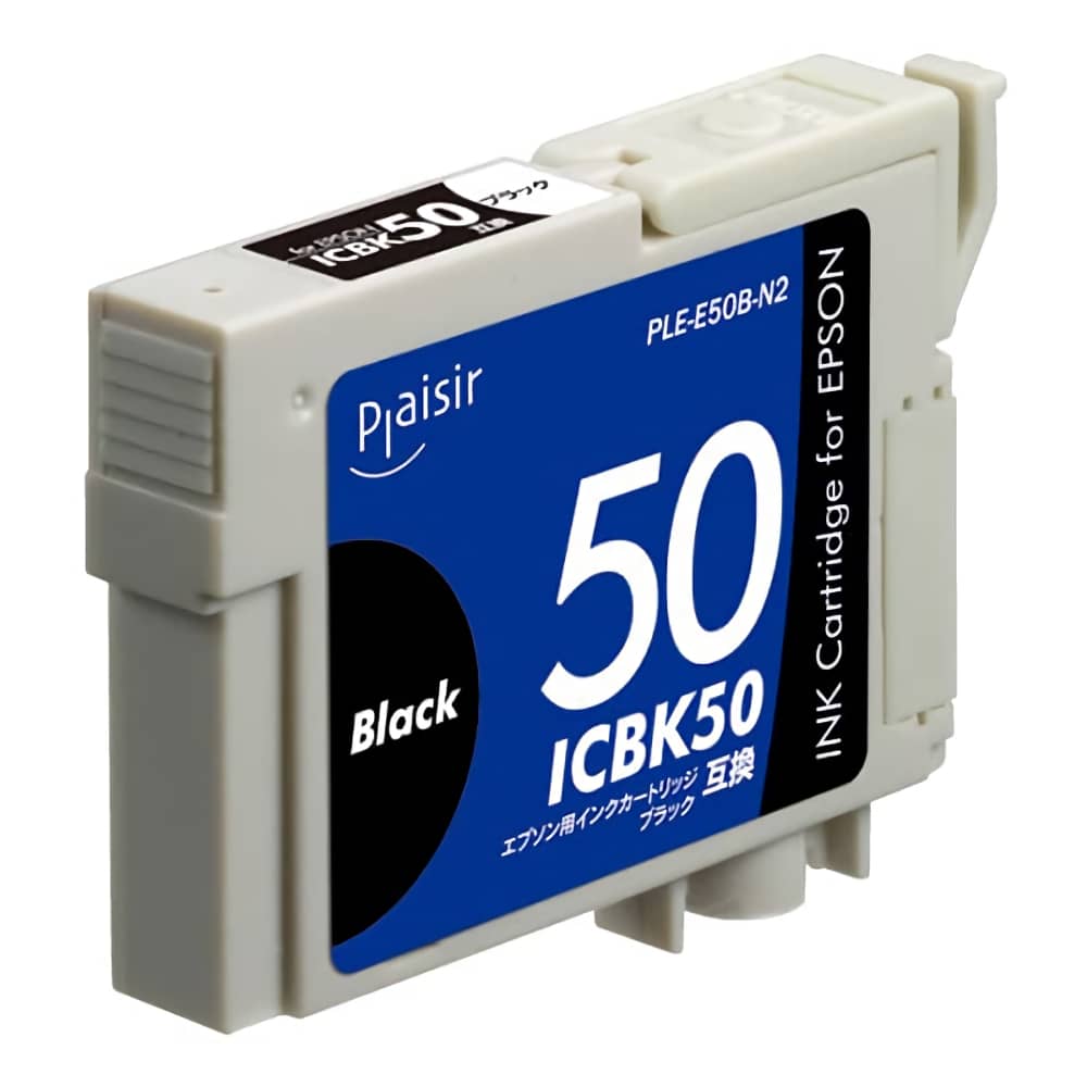 ICBK50 ブラック PLE-E50B-N2 互換インクカートリッジ