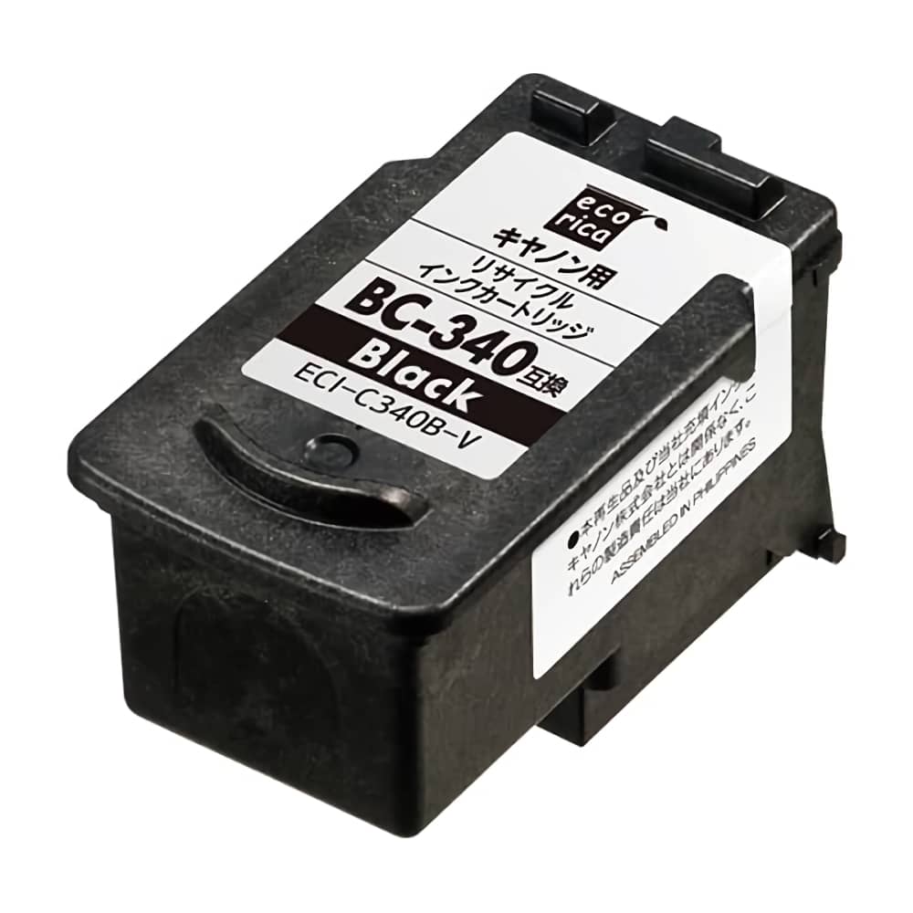 BC-340 ブラック ECI-C340B-V インクジェットリサイクルインク