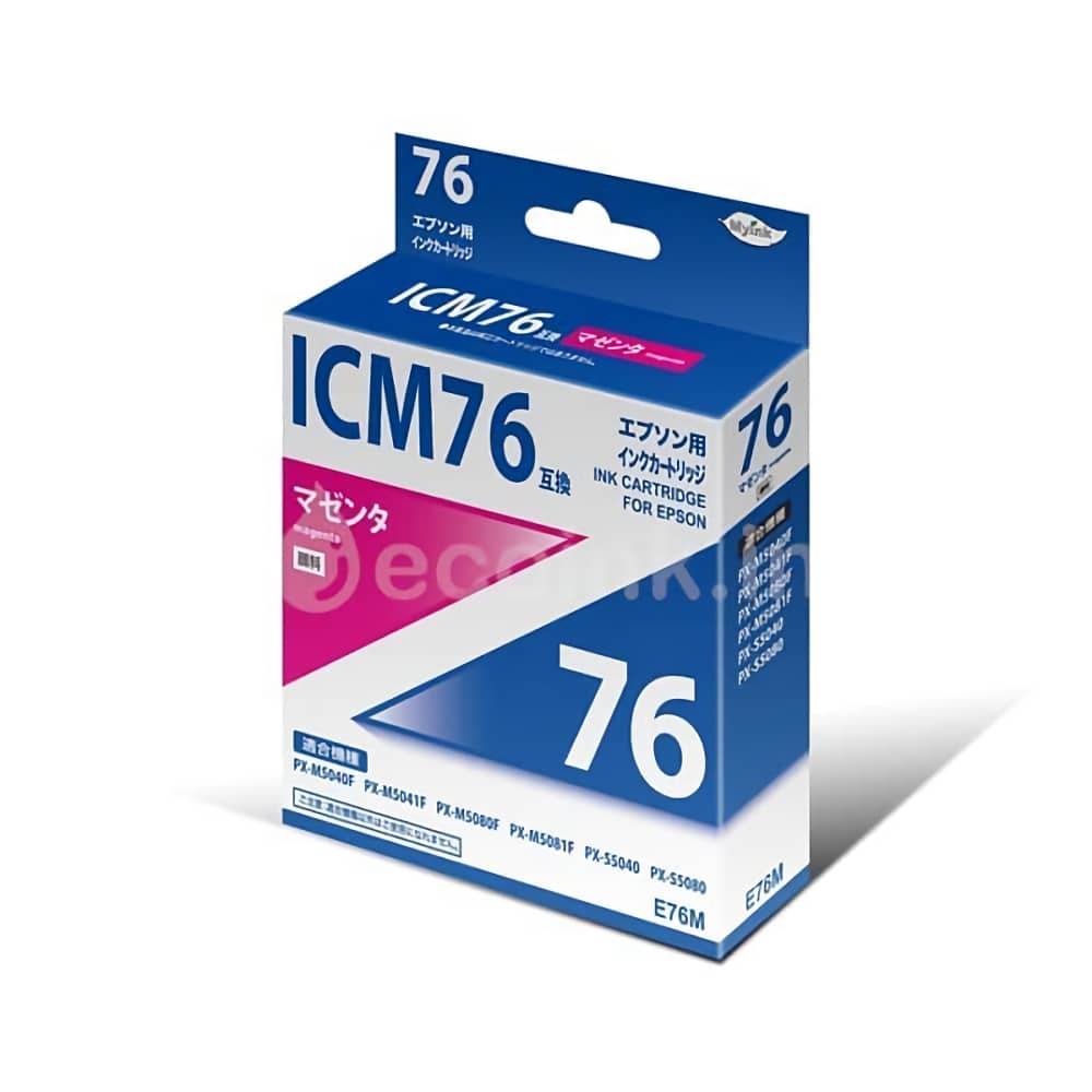 ICM76 マゼンタ 互換インクカートリッジ