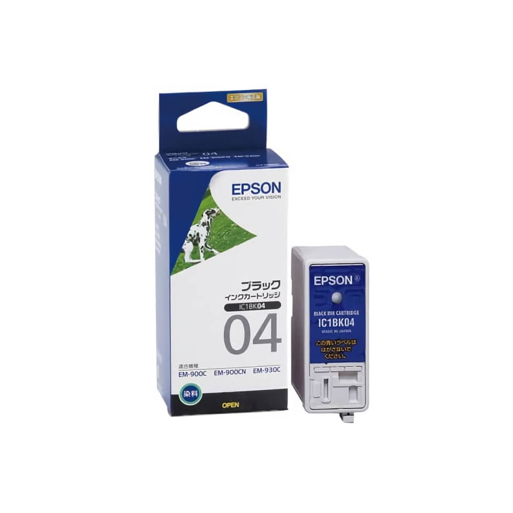 エプソン EPSON IC1BK04 ブラック 純正インクカートリッジ