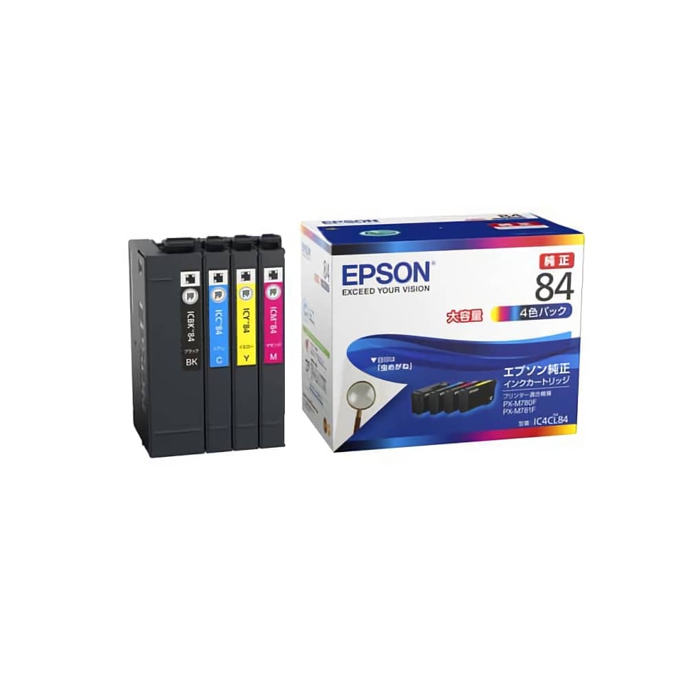 エプソン EPSON IC4CL84 4色パック 純正インクカートリッジ