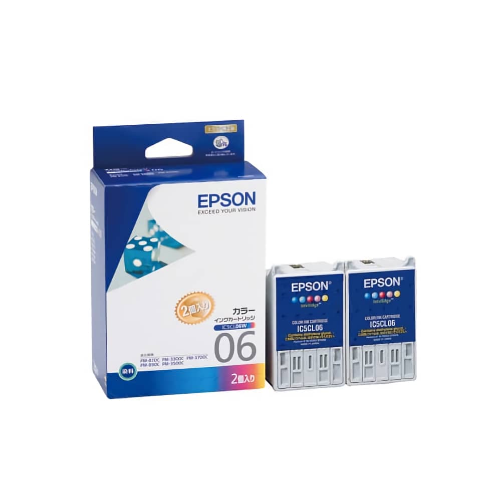 エプソン EPSON IC5CL06W カラー 2個パック 純正インクカートリッジ