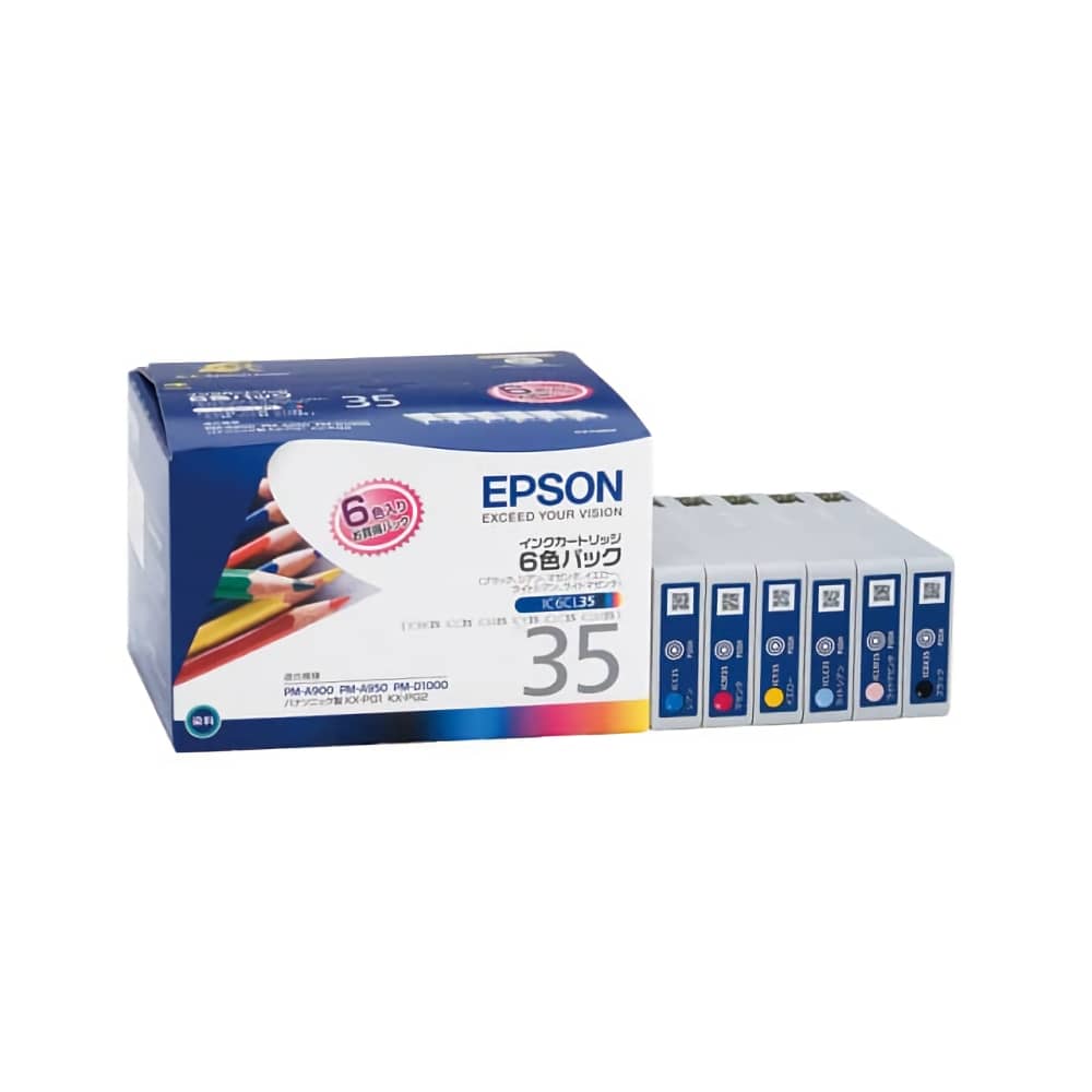 エプソン EPSON IC6CL35 6色パック 純正インクカートリッジ