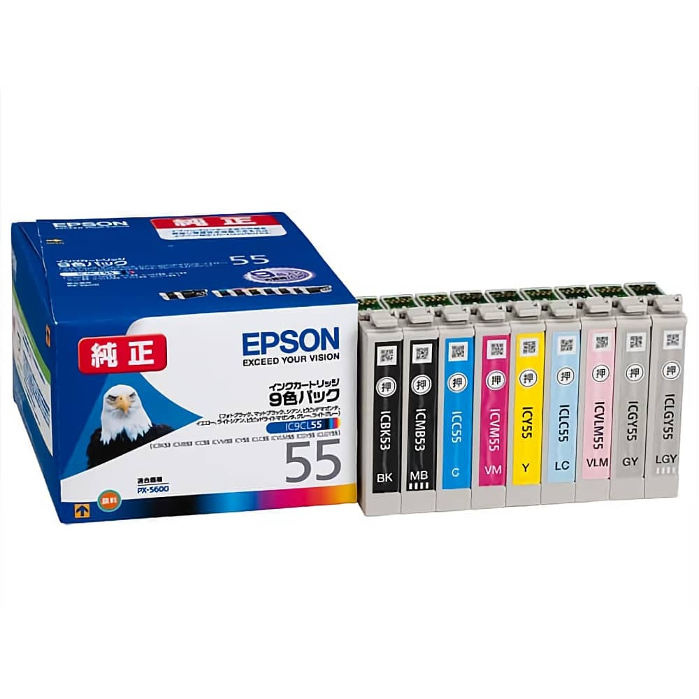 エプソン EPSON IC9CL55 9色パック 純正インクカートリッジ