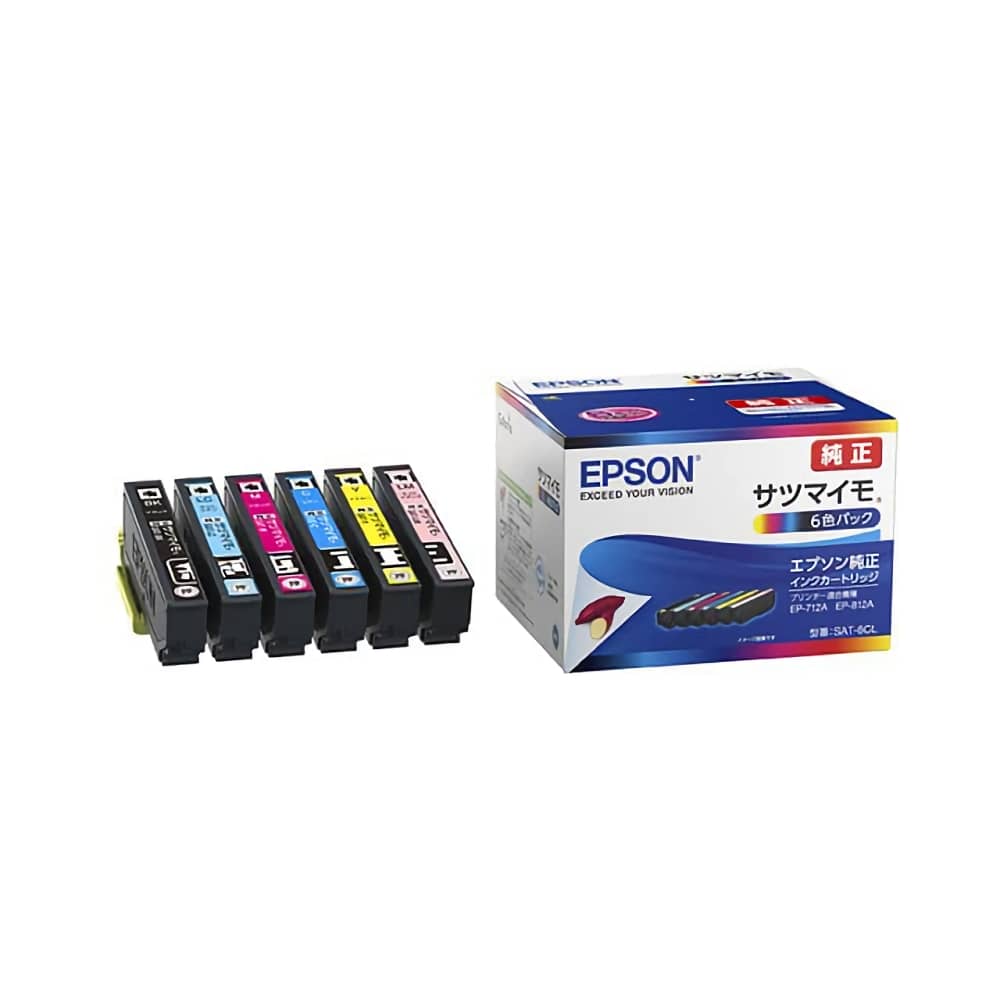 エプソン EPSON SAT-6CL 6色パック 純正インクカートリッジ