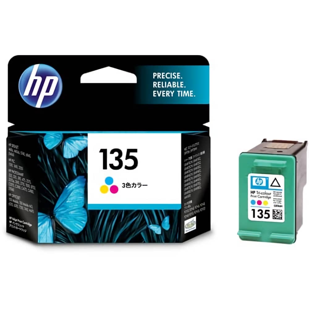 ヒューレット・パッカード HP HP135 C8766HJ 3色カラー 純正インクカートリッジ
