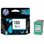 画像：1 ヒューレット・パッカード HP HP135 C8766HJ 3色カラー 純正インクカートリッジ