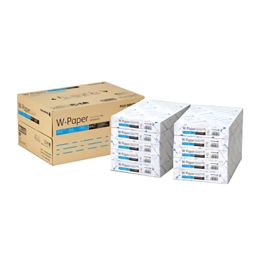 激安価格 国産コピー用紙(PPC用紙) A4 5,000枚 W-Paper ZGAA1280 コピー用紙格安販売