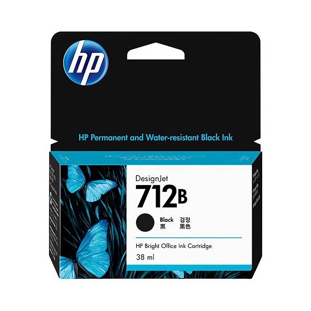 ヒューレット・パッカード HP HP712B 3ED28A ブラック 純正インクカートリッジ