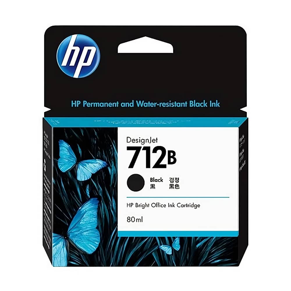 ヒューレット・パッカード HP HP712B 3ED29A ブラック 純正インクカートリッジ