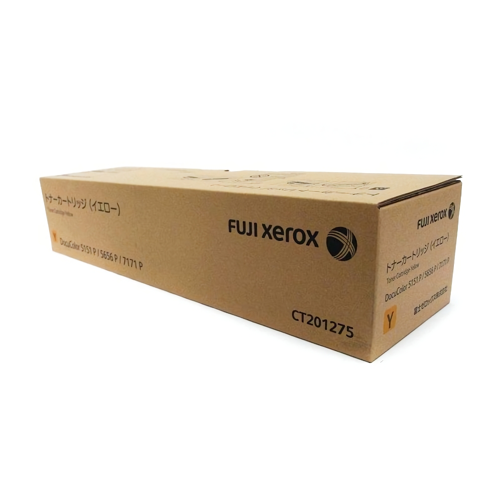 富士フイルム (旧 富士ゼロックス Fuji Xerox) CT201275 トナーカートリッジ 純正 イエロー 純正トナー