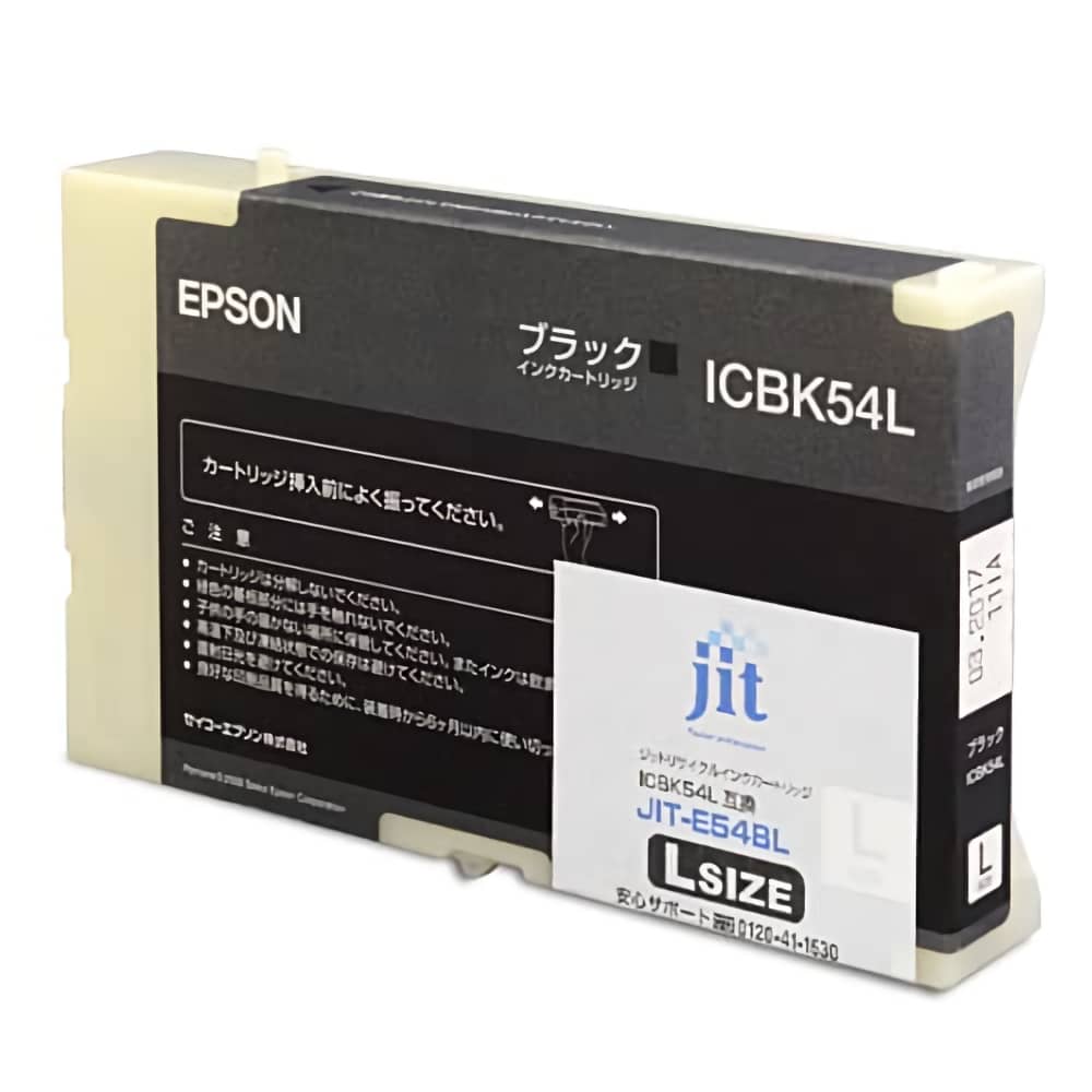 激安価格 ICBK54L ブラック JIT-E54BL インクジェットリサイクルインク