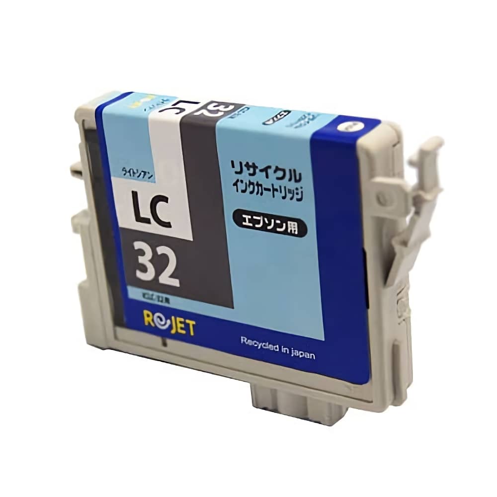 ICLC32 ライトシアン リサイクルインクカートリッジ