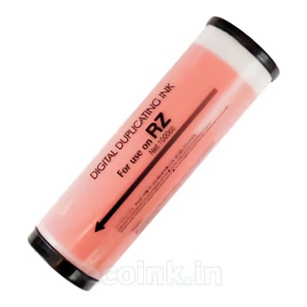 デュプロ EC93L/EC93LW RO-RZ 1000ml 2本 レッド 印刷機汎用インク