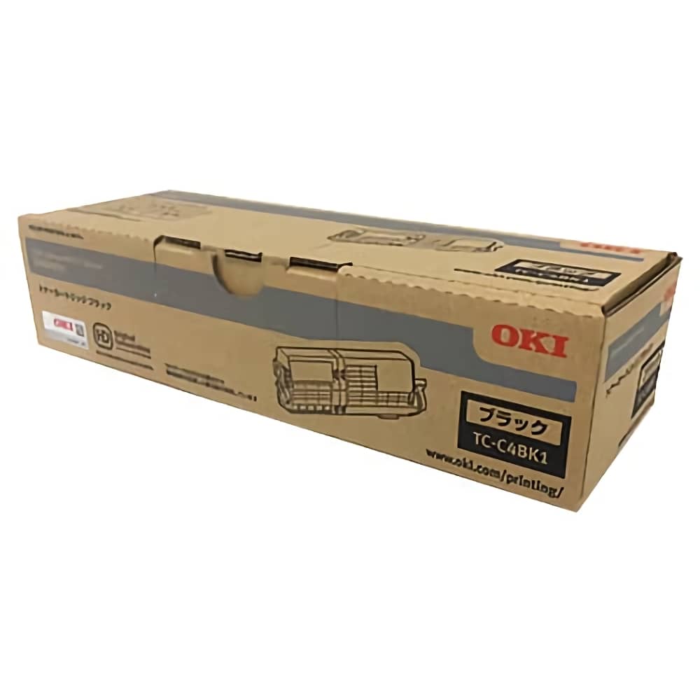 沖データ OKI TC-C4BK1 トナーカートリッジ ブラック 純正・海外・汎用トナー