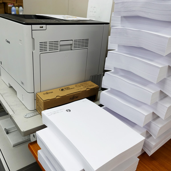 リサイクルトナーの印字品質テスト